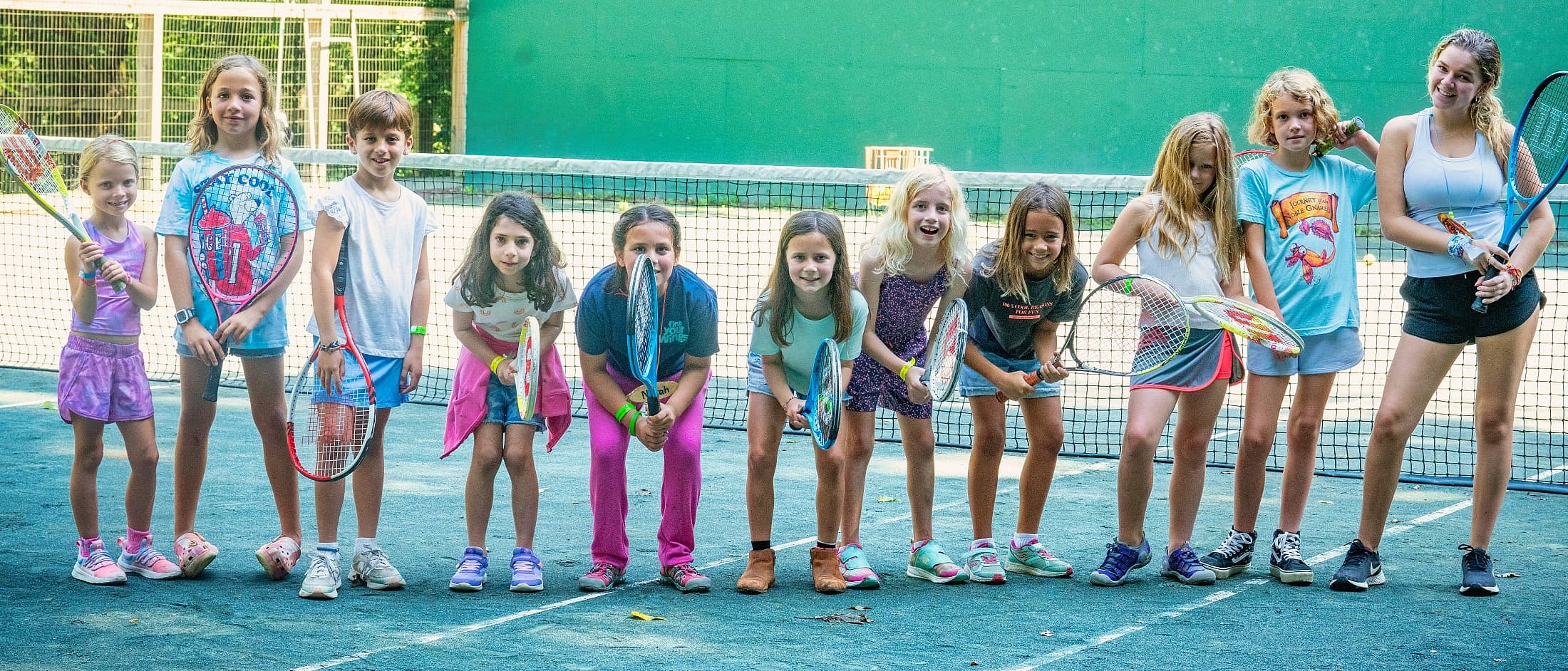 kids summer tennis program