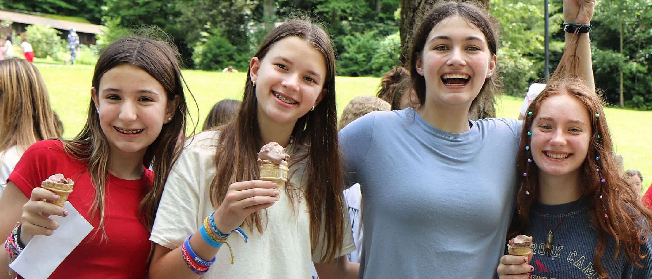 talented camp girls