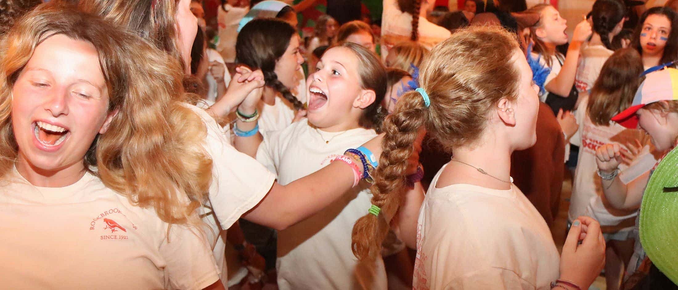 summer camp dance party