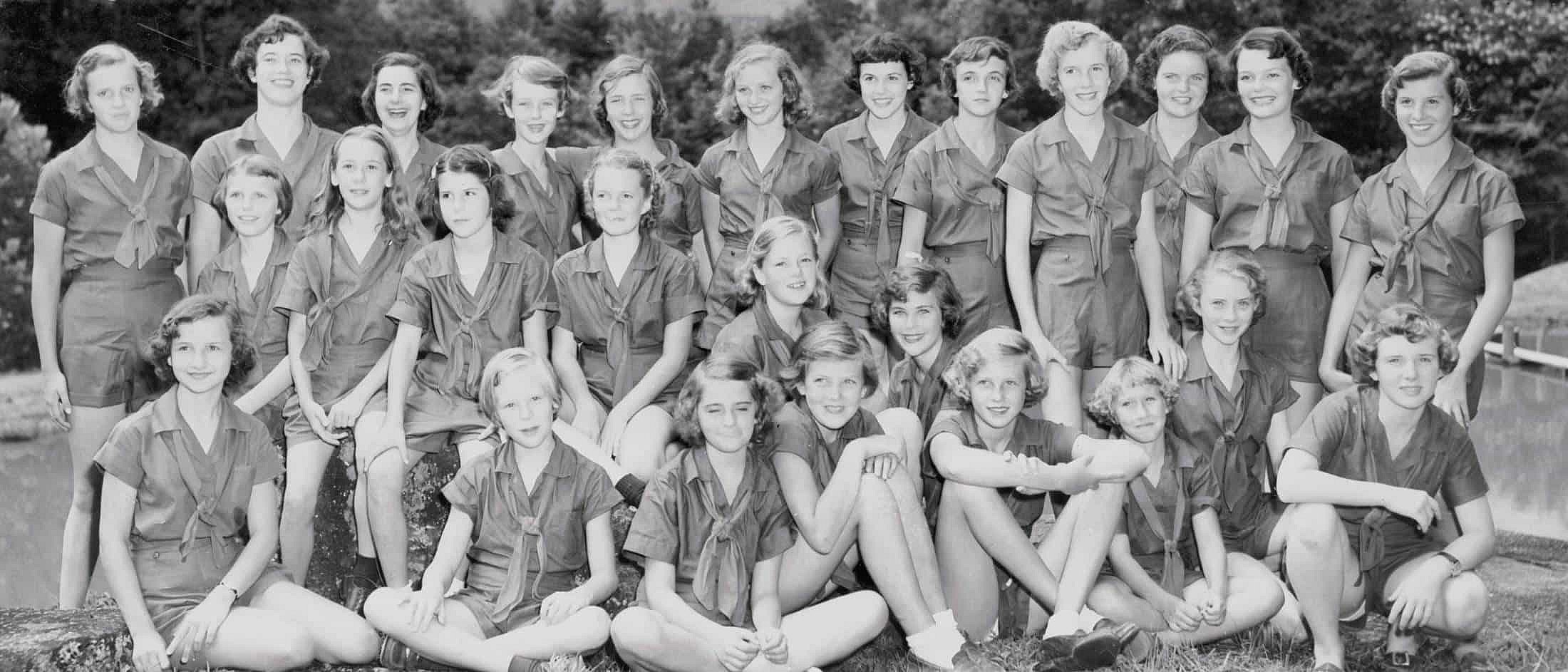 vintage rockbrook camp group