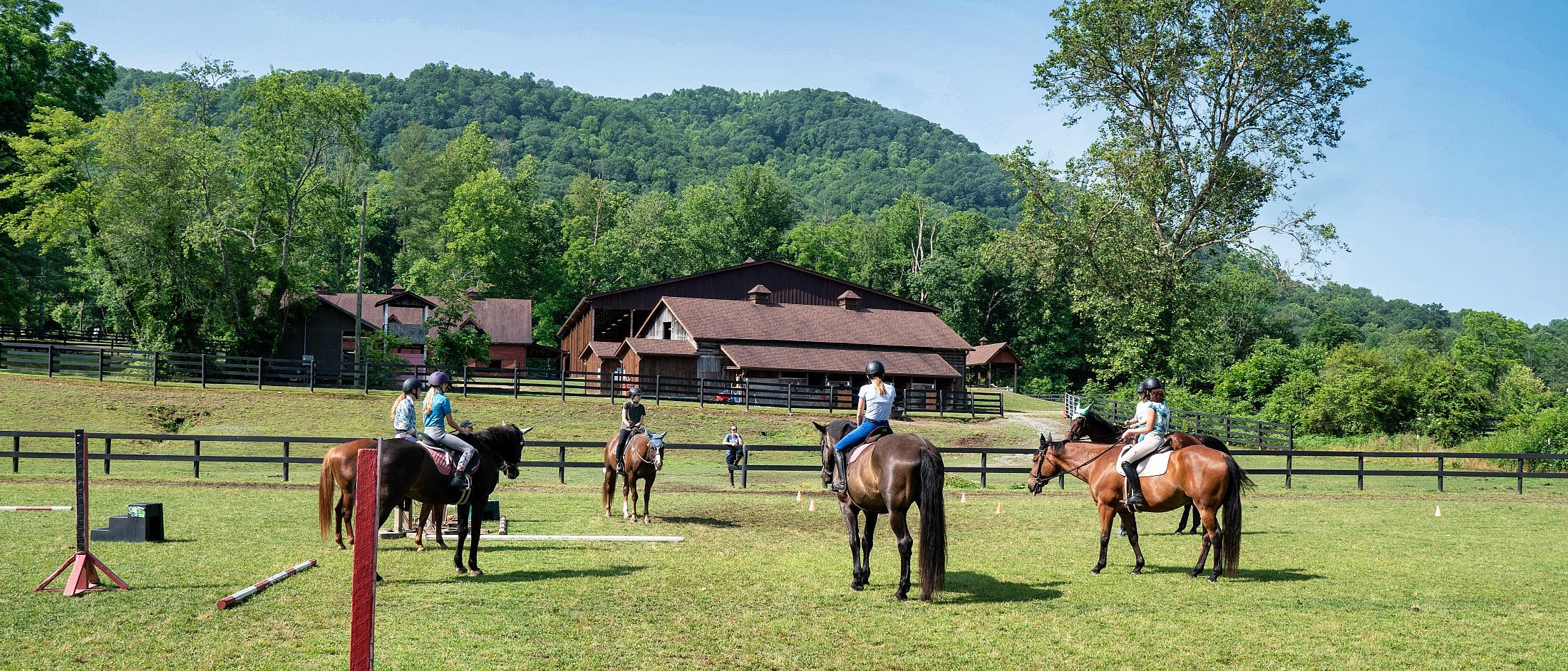 horseback riding lesson