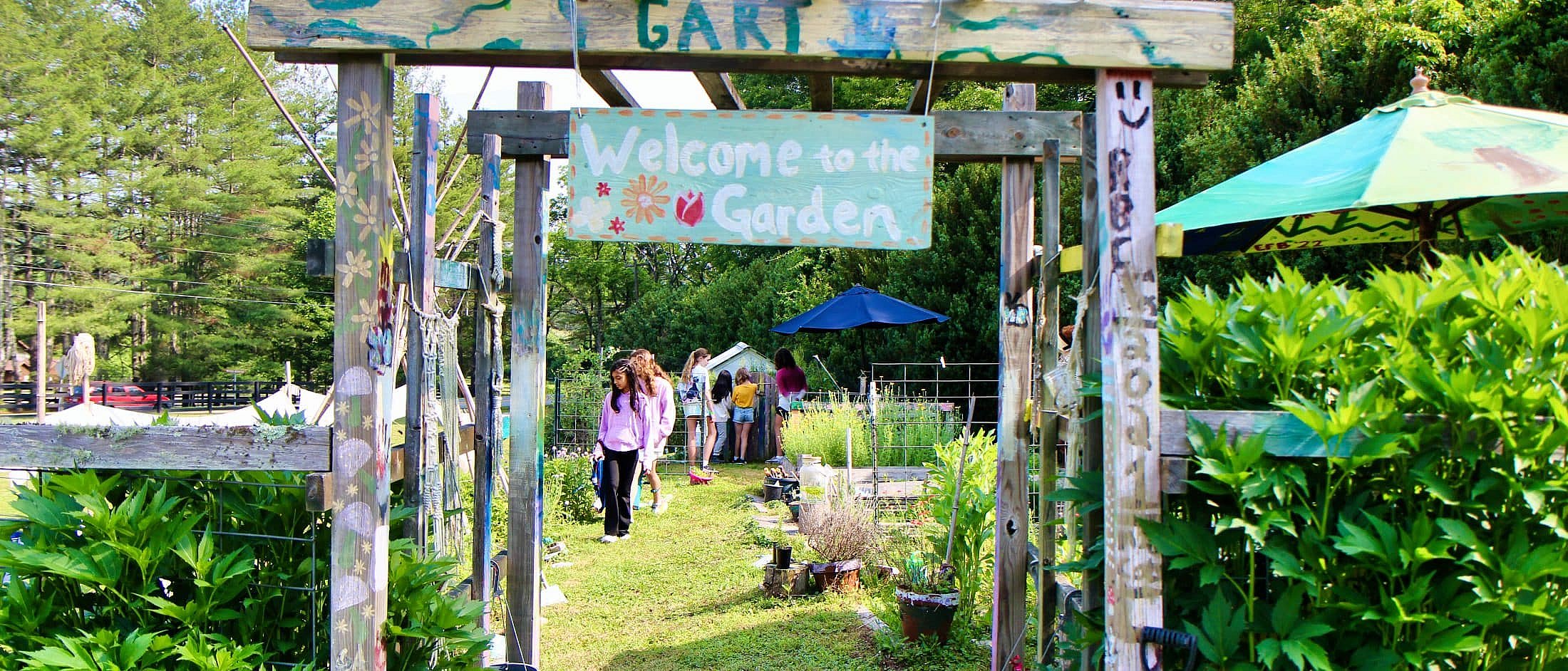 summer camp garden