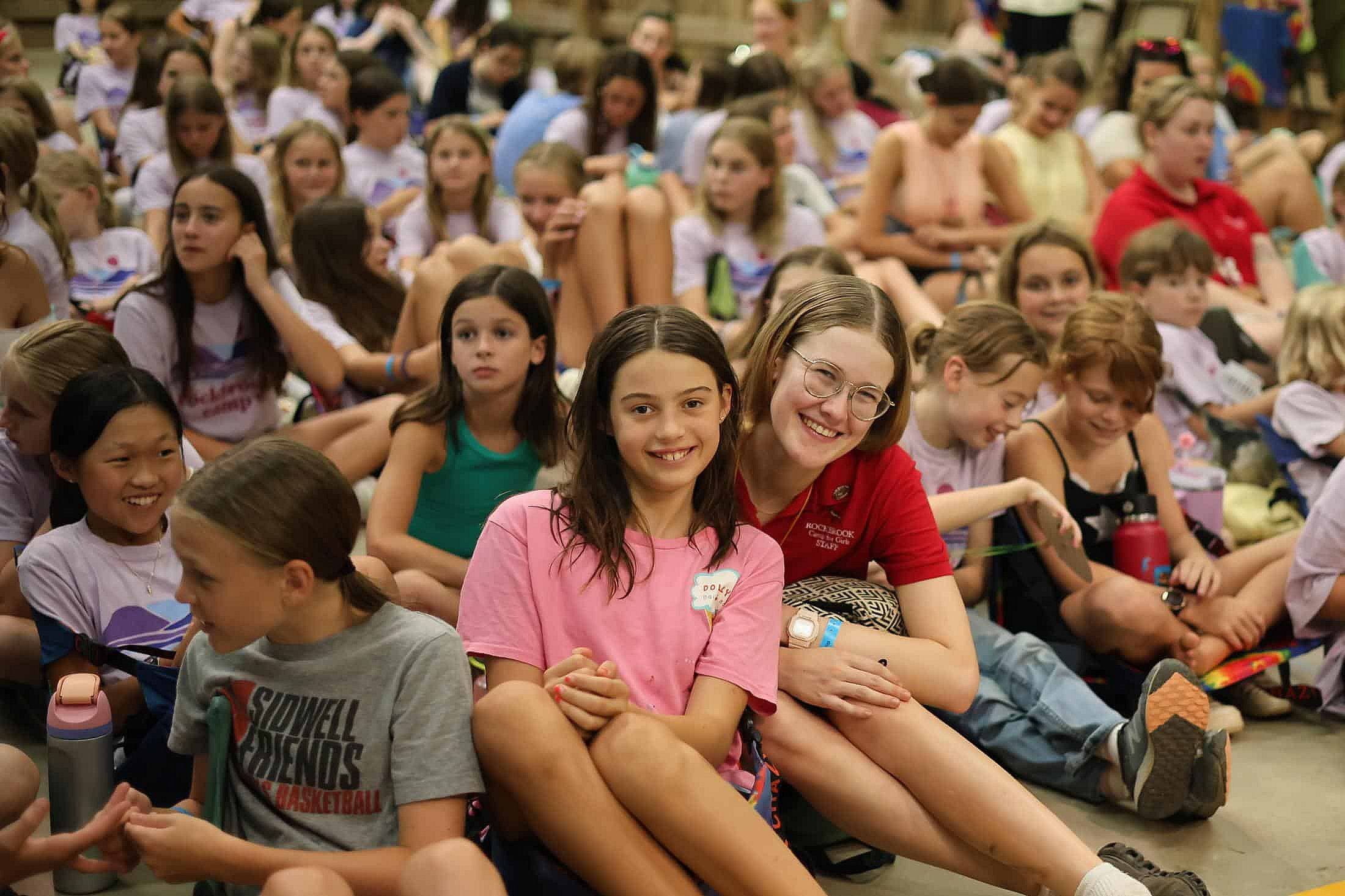 summer camp gym assembly