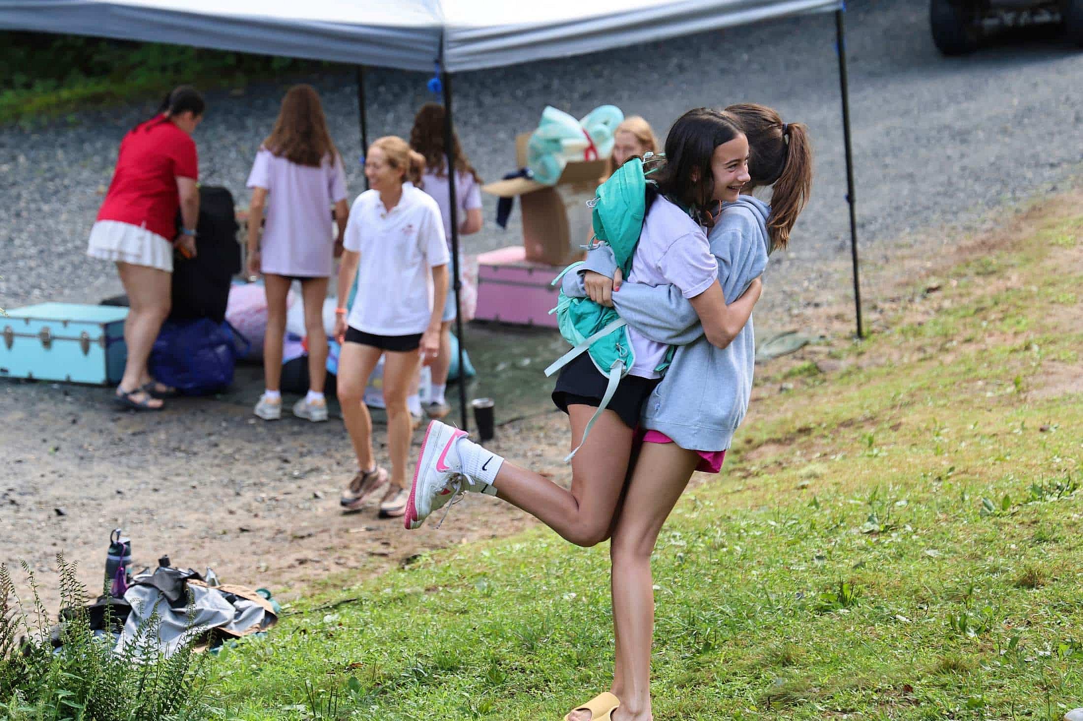 summer camp friends reunited