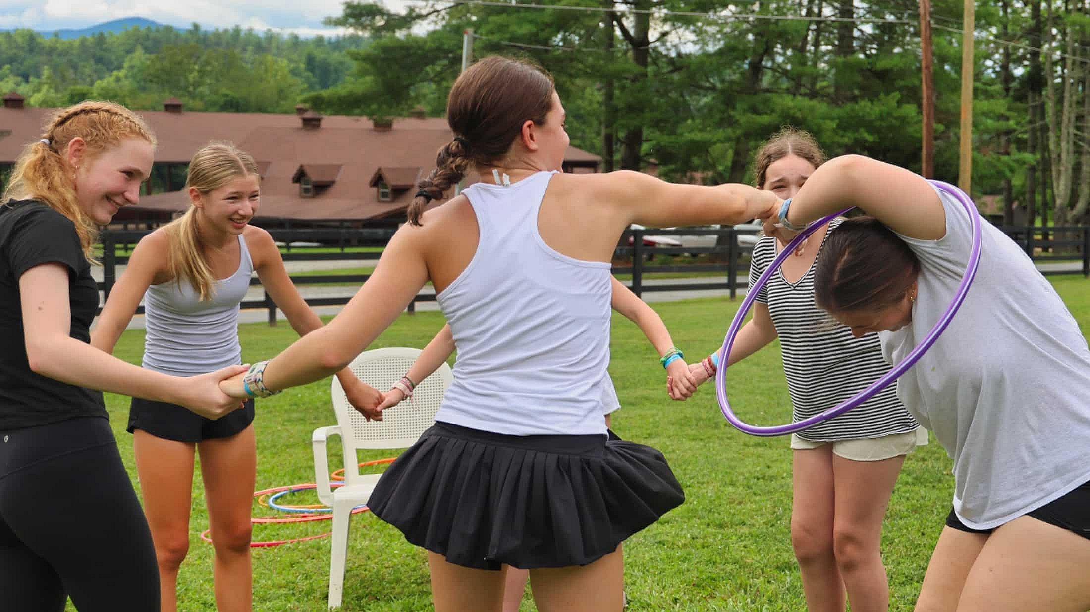 teens hoop game