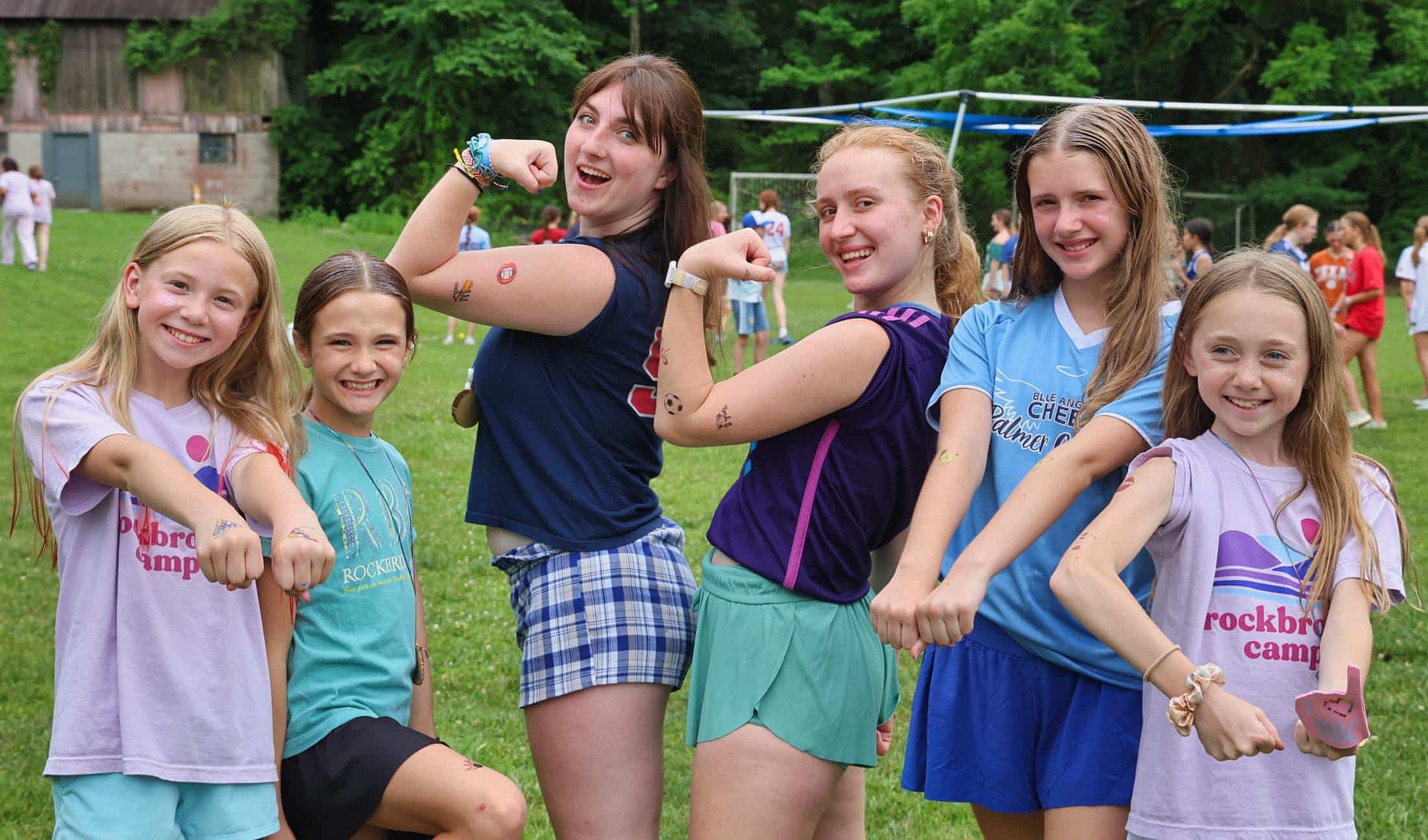 strong summer camp girls