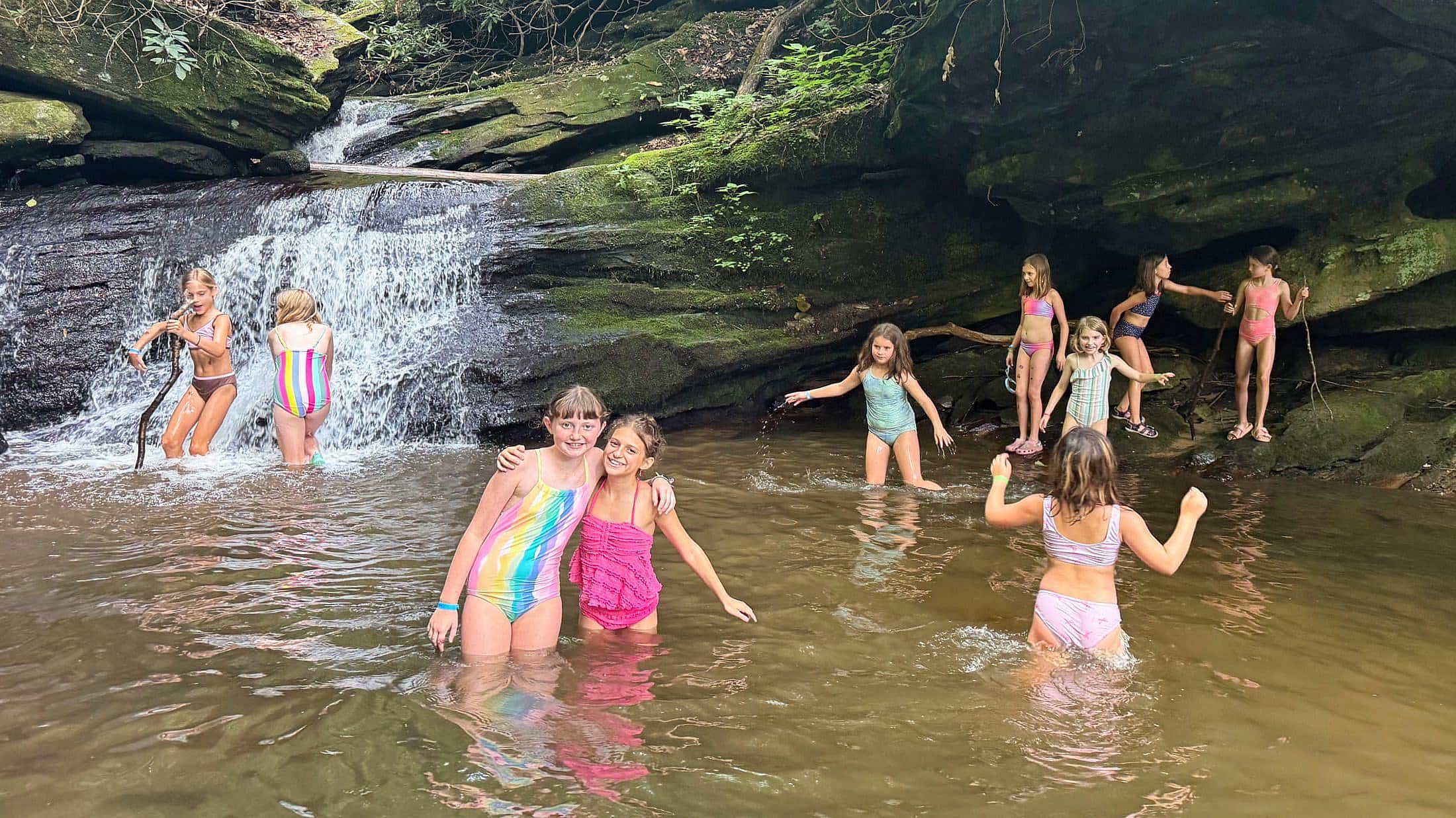 rockbrook camp swimming hole
