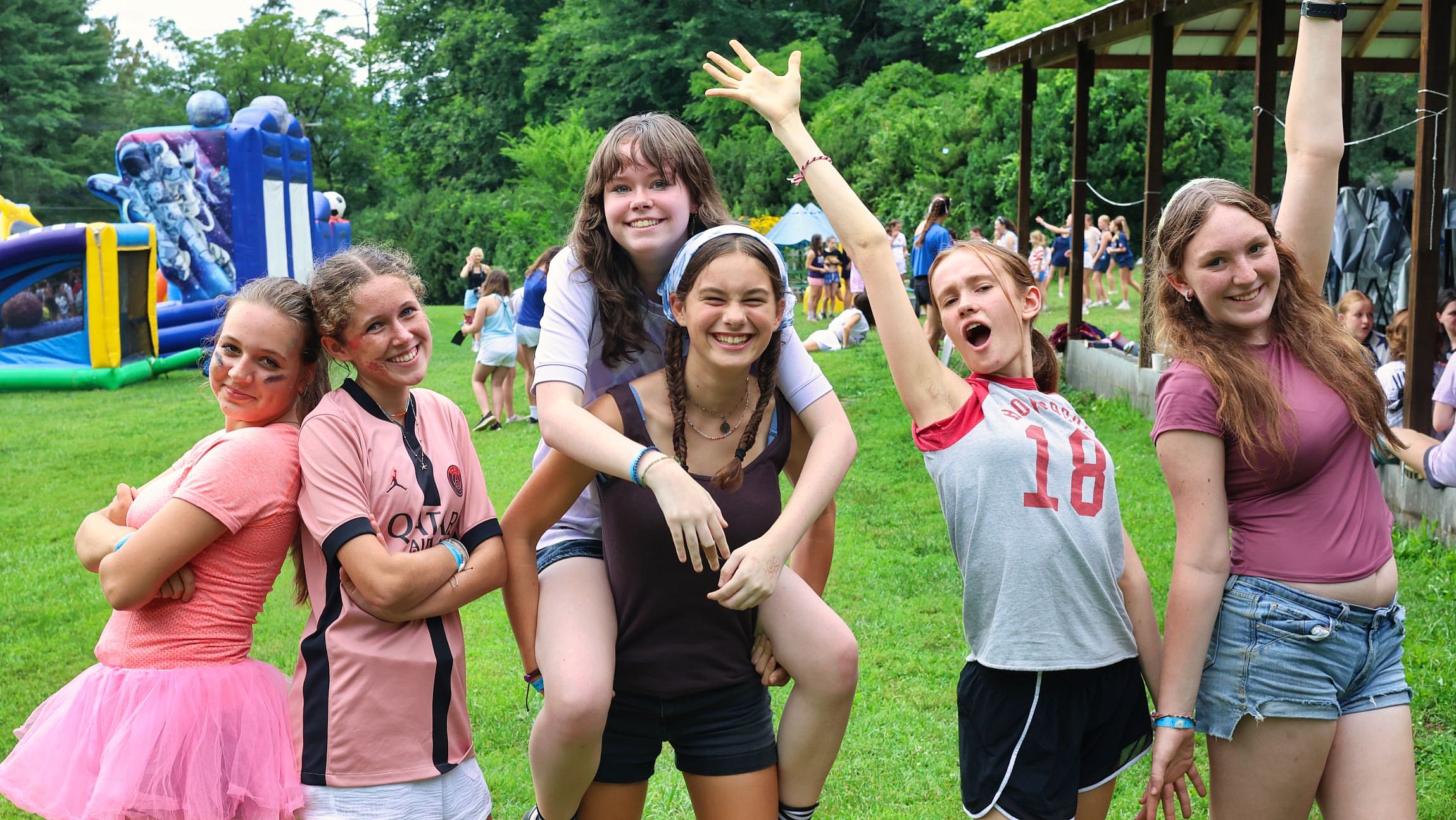 summer camp silly fun
