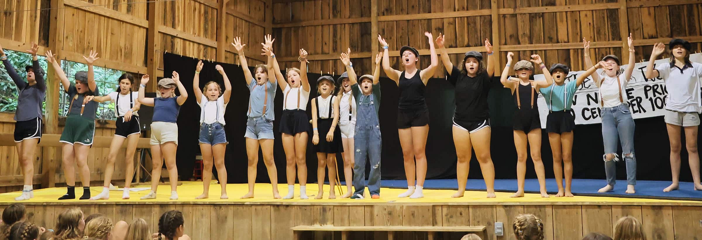 camp Newsies all cast