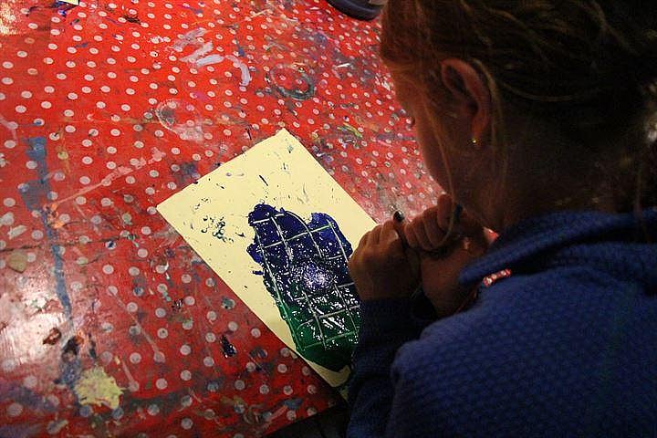 Painting With Straws