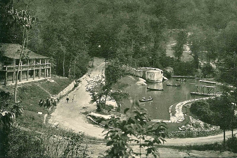 rockbrook camp mountain lake