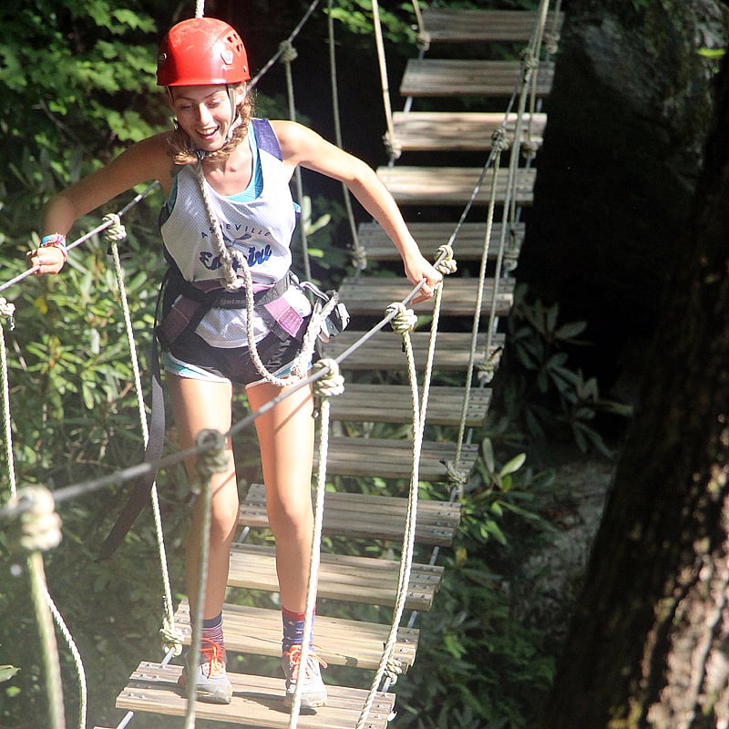 Zip Canopy Course Bridge
