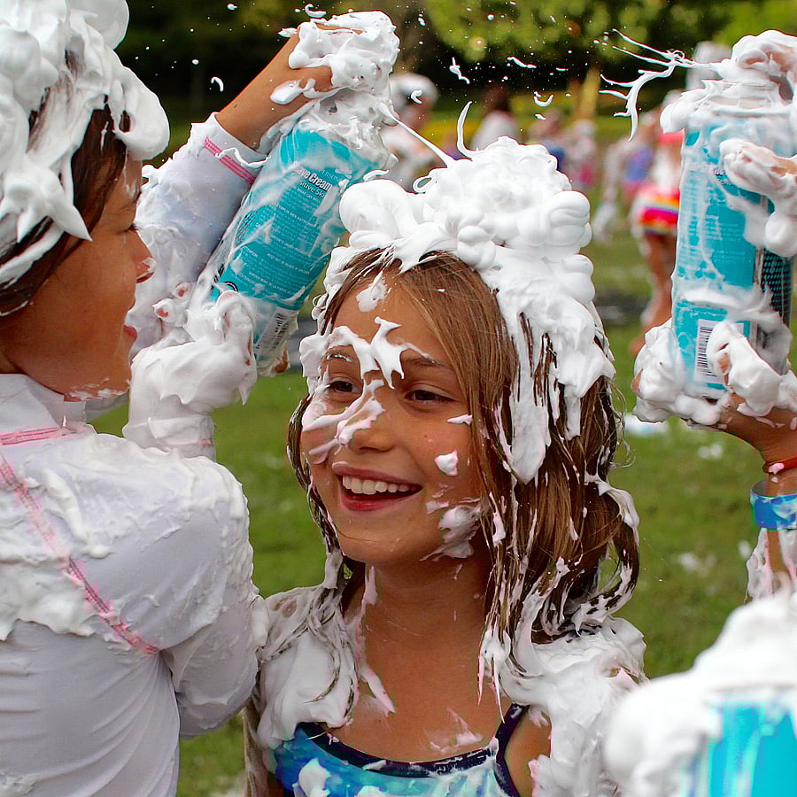 Shaving Creak Fight Hair styling