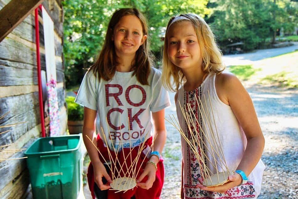 basket weaving camp kids