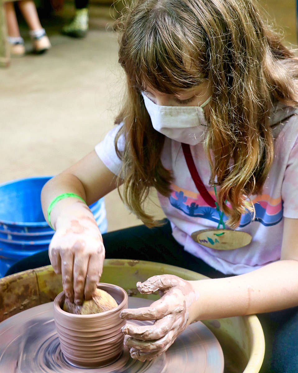 summer Camp Pottery Wheel