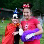 Kids camp wearing disney clothes