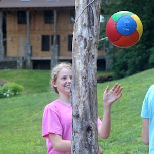 Girl Smiling teatherball