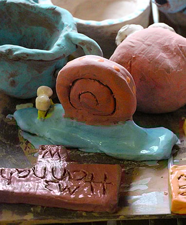 ceramic snail