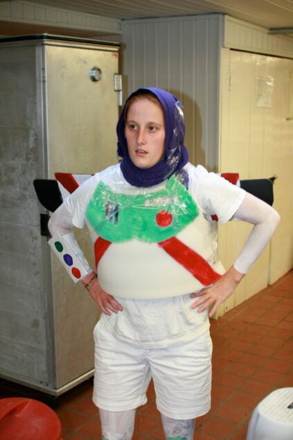 camp staff costume girl