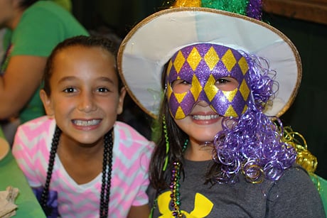 Costumes for Mardi Gras Dinner