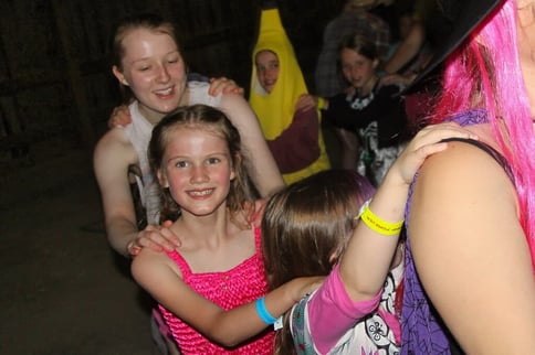 camp conga line dance