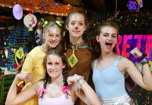 summer camp costume teens