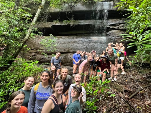 hidden waterfall hike