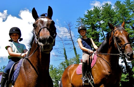 Kids Riding Horses