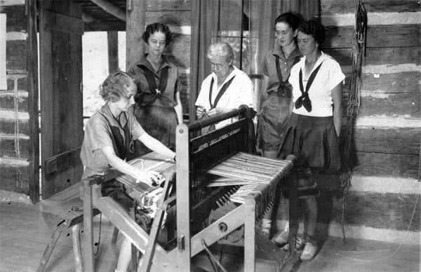 Fiber arts have long been a popular activity at Rockbrook Camp