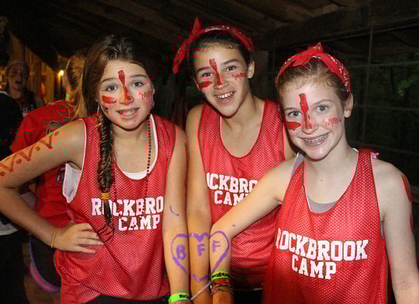Camp girls are Best Friends Forever at Rockbrook Camp