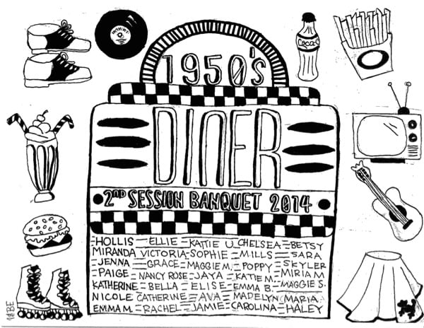 1950s Diner Banquet