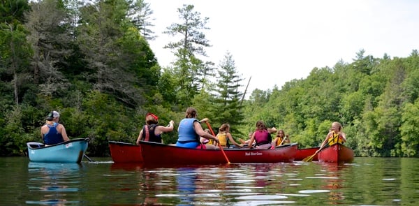 Outdoor Lake Canoeing