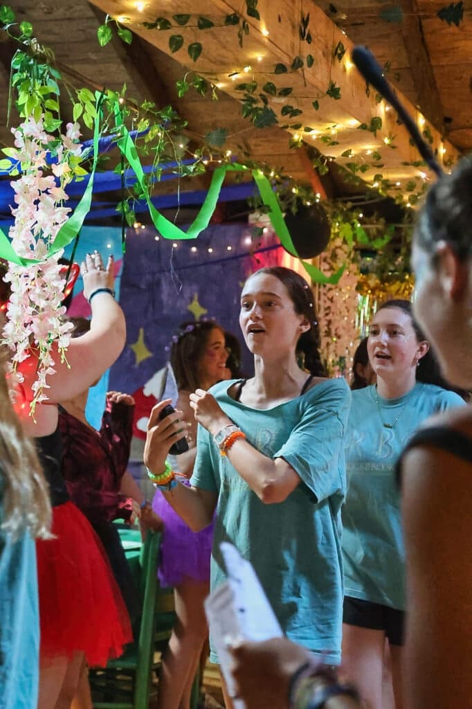 camp banquet excitement