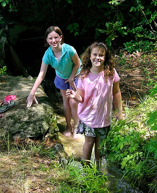 Outdoor Girls at Summer Camp