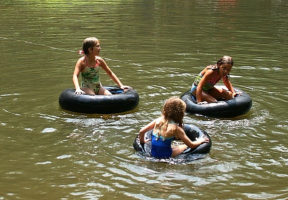 summer camping children
