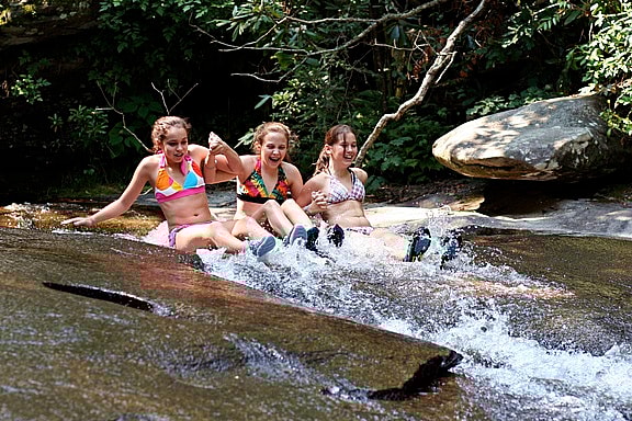 Swimming Adventure Water Slide