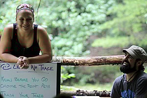 Leave No Trace Mark and Tara
