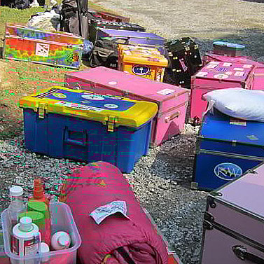 Summer camp trunks arriving