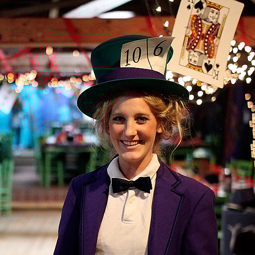 Mad Hatter Character in Alice Banquet