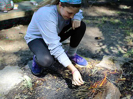 Camp Fire Building instruction
