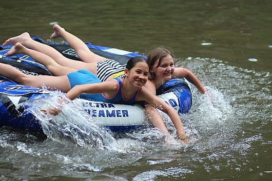 Making a Splash in the lake