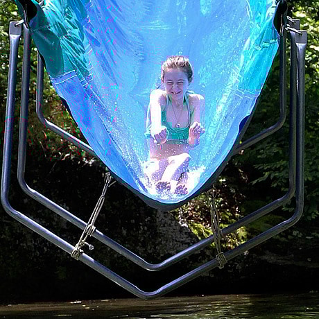 Camp Water Slide girl