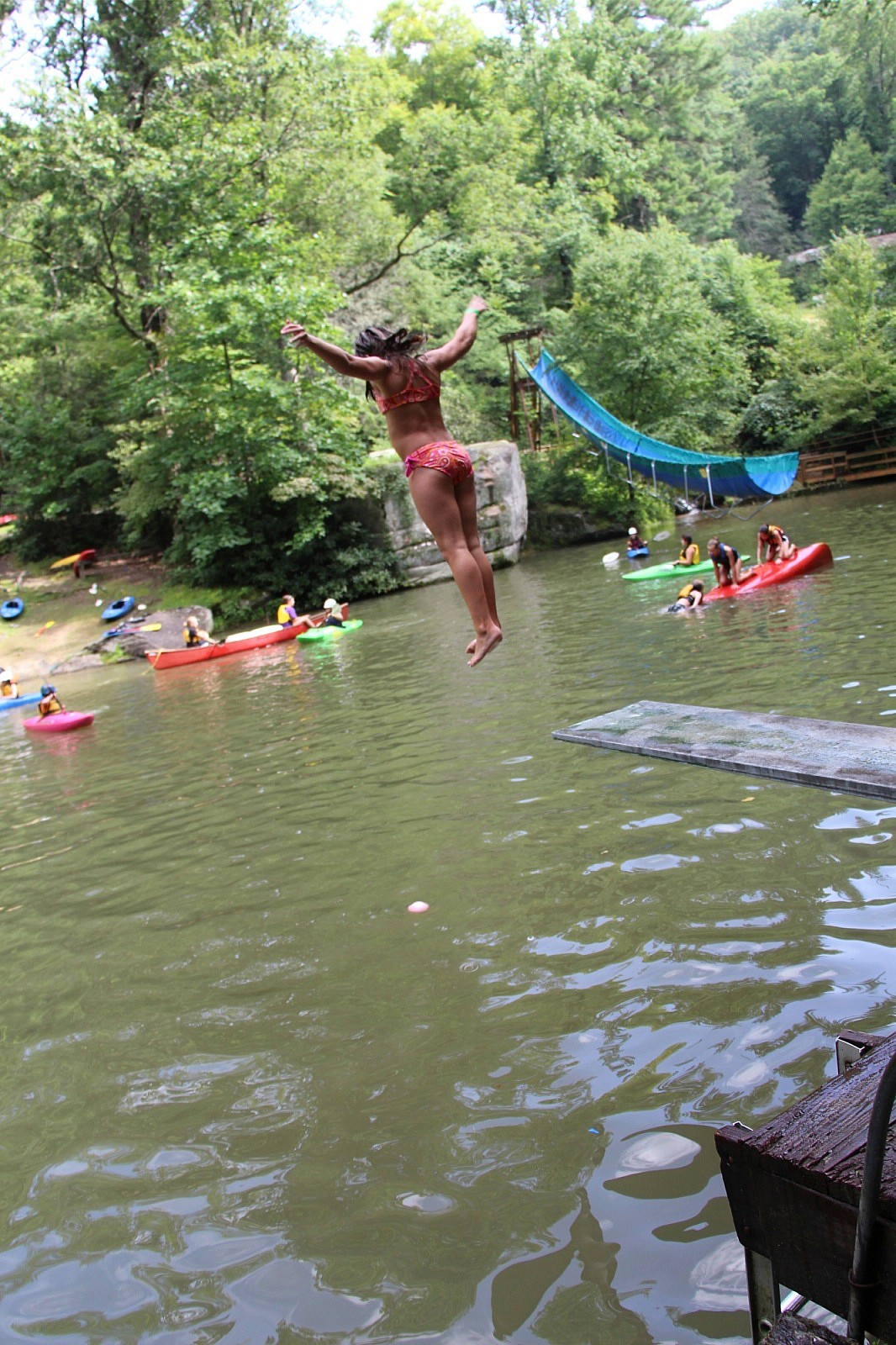 You can Score a Bathing Suit Body Rockbrook Camp Staff