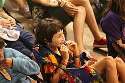 Excited at Camp