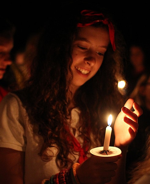 Spirit Fire Candle