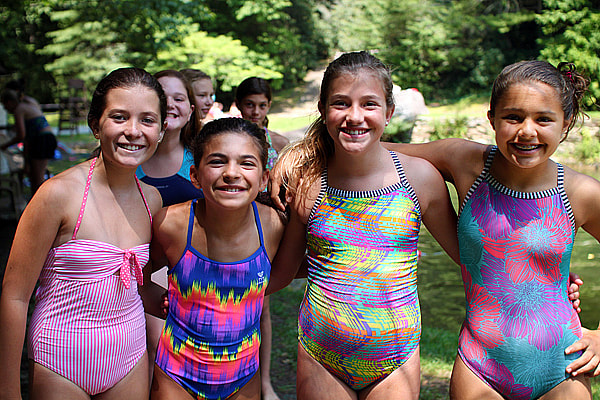 Camp Swimming Friends