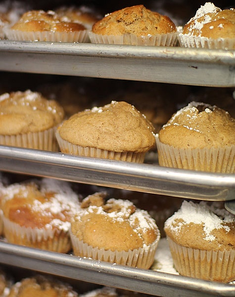 Fresh baked muffins