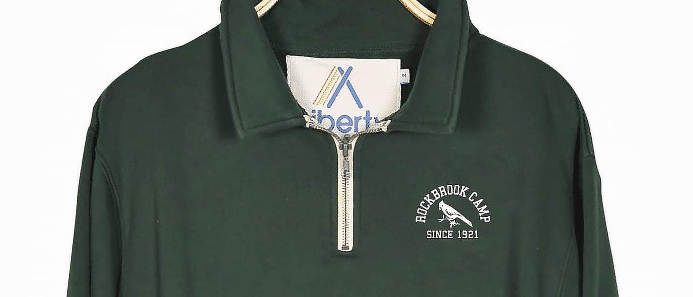 Warm half zip pullover shop