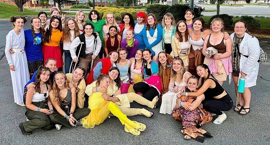 80s costume girls