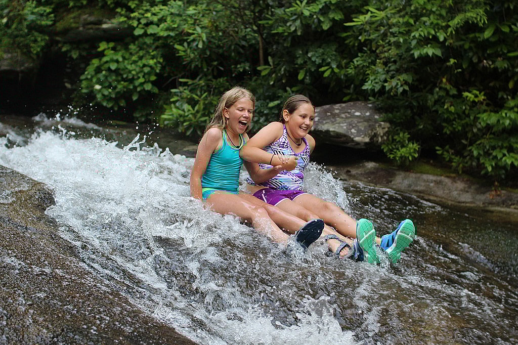 girls creek slide